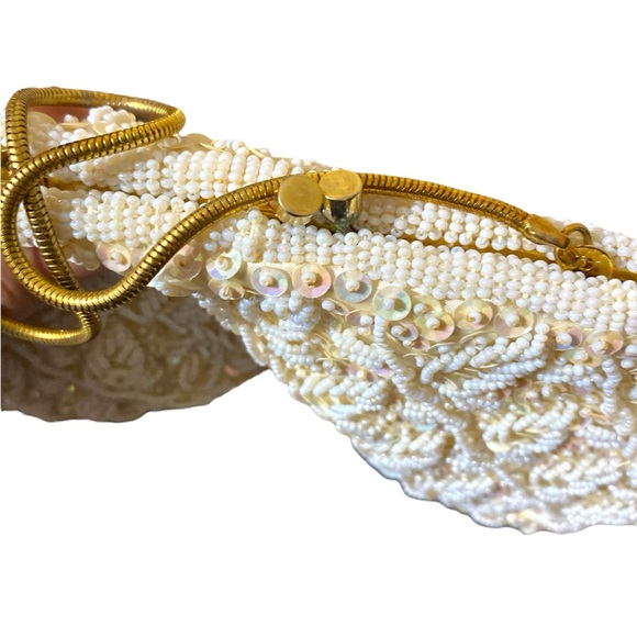 Stunning Vintage Hand-beaded Evening bag! EUC! - Picture 5 of 6
